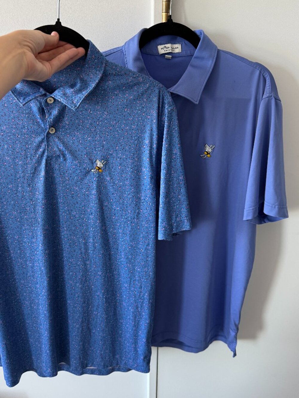 Bundle of Peter Millar Winged Foot Golf Club Polos Size Large